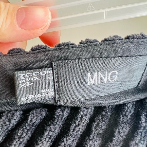 Mango ribbed side slit midi skirt - Picture 5 of 6